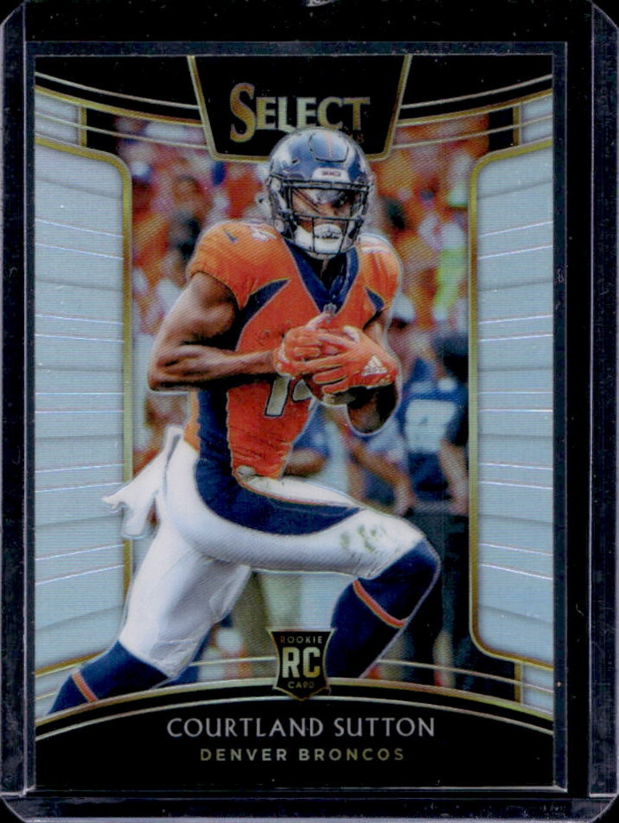 2018 Select Courtland Sutton RC Silver Prizm Concourse #76 Broncos