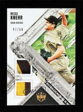 2022 Panini Diamond Kings DK Materials Holo Gold 47/50 Reiss Knehr #DKM-RK 00u2
