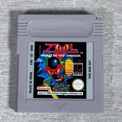 Zool Ninja of the NTH Dimension Nintendo Game Boy Spiel - Nur Kart Original Selten