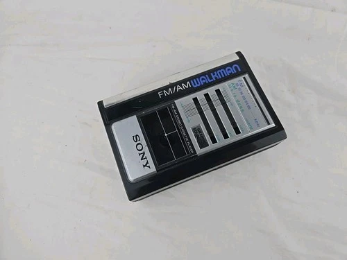 Sony Walkman WM-F43 AM/FM Cassette Player - New Belts - Working But Tape Clicks