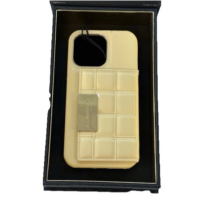 Ideal of Sweden iPhone 13 Pro Braided Phone Case Yellow New 