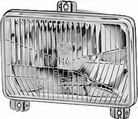 Hella 1AB 006 277-127 Einsatz, Scheinwerfer