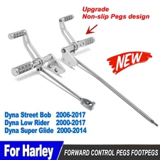 Aluminum Forward Controls Footpegs for Harley Dyna Low Rider EFI FXDLI 2000-2009