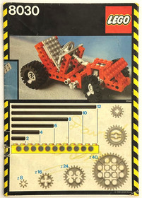 Vintage &copy;1982 LEGO 8030 Technic Universal Set 100% Complete with Box
