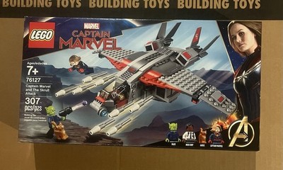 LEGO Superheroes Avengers 76127 Captain Marvel & the Skrull Attack New Sealed