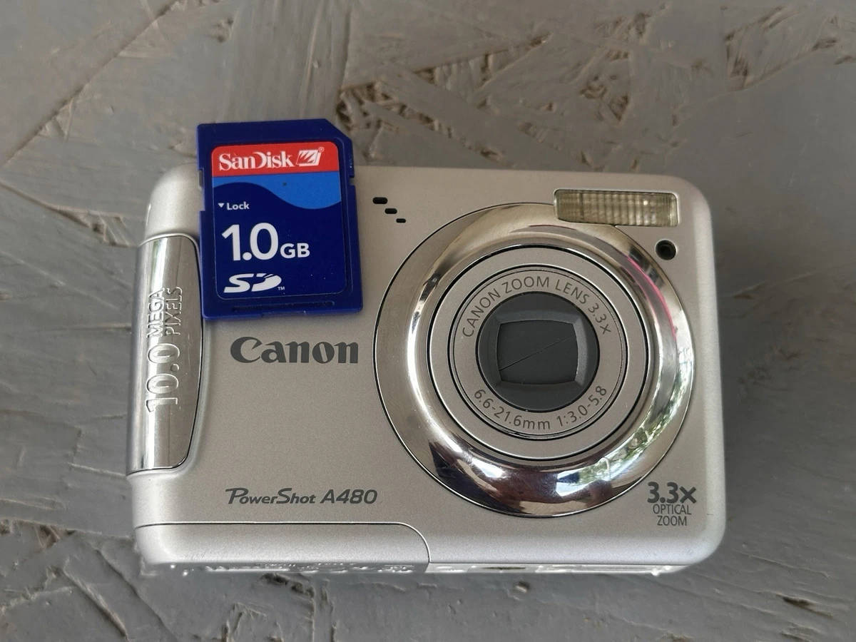 Canon PowerShot A480 Digital Cameras for sale | eBay