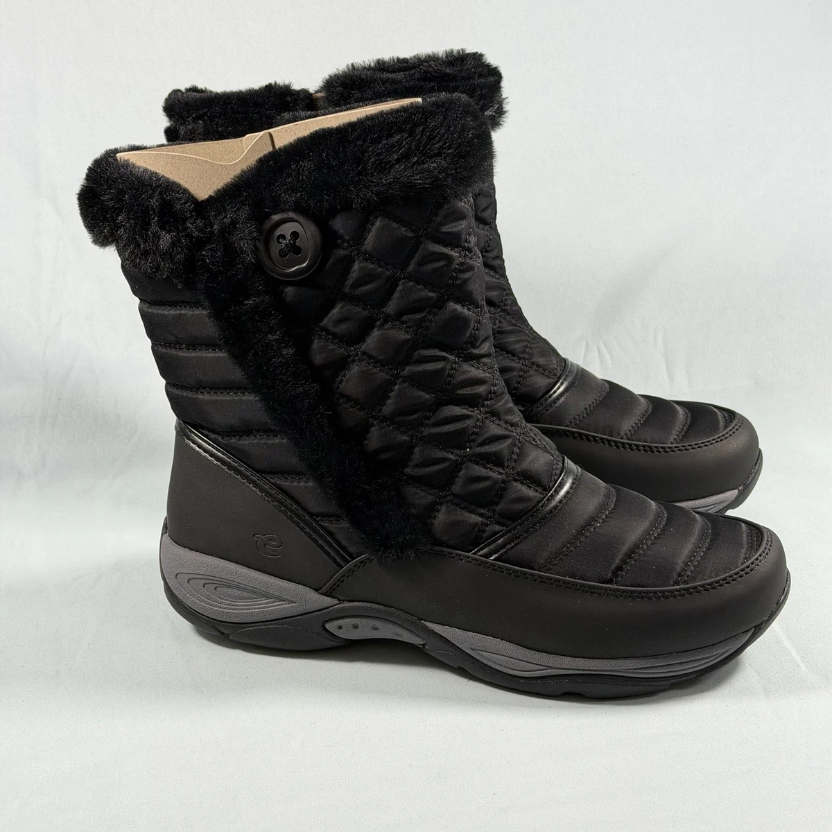 W Black Low (1-1.9 in) Heel Height Boots for Women for sale | eBay