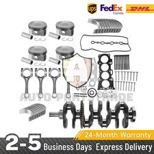 2AZ-FE 2.4L Engine Rebuild Overhaul Kit Crankshaft Rods Gaskets For Toyota Camry