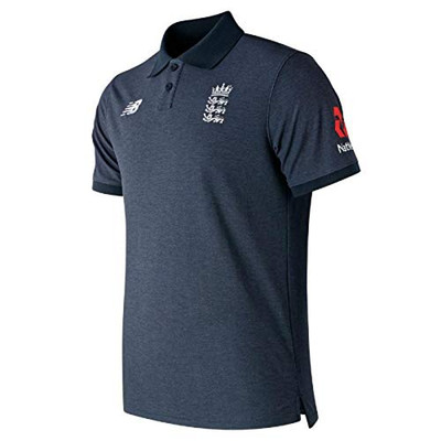 England Cricket Damen Polo New Balance Top - Neu