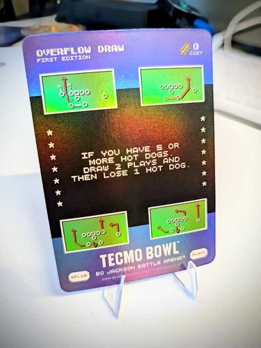 2026 Bo Jackson Battle Arena Tecmo Overflow Draw Bonus Play BPL15