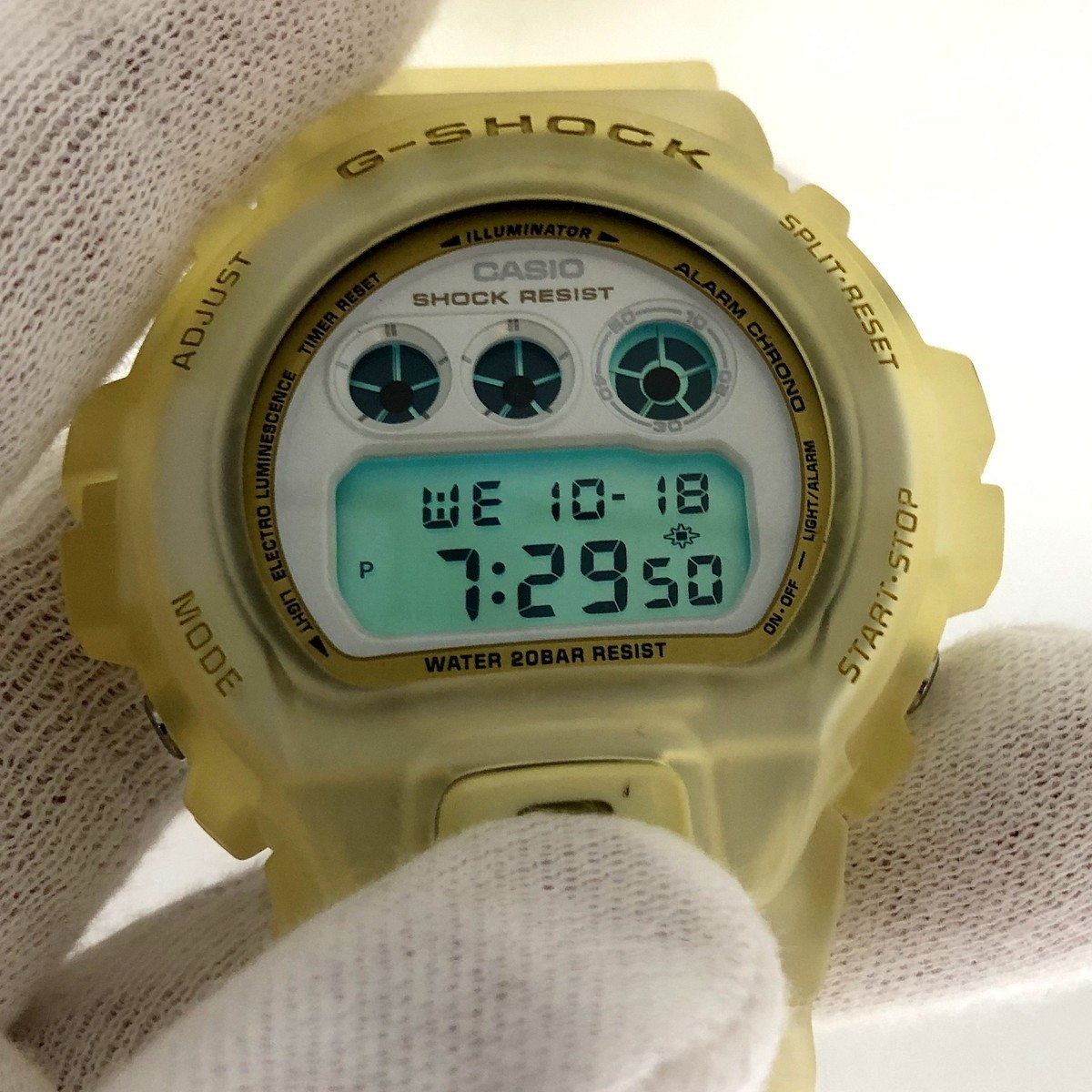 CASIO G-SHOCK DW-6900XLV-7JR Precious Heart White Gold