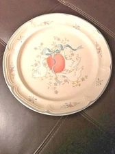 INTERNATIONAL CHINA COMPANY 12" STONEWARE PLATTER CHOP PLATE MARMALADE #8868
