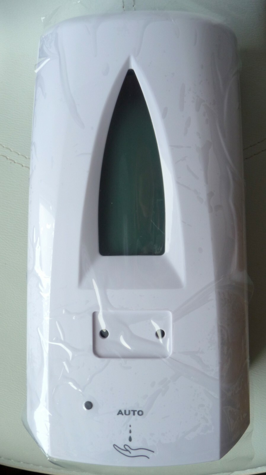 Distributeur de savon automatique JVD Yaliss 744148 blanc mural pour gel