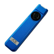 ADE F502 Rechargeable 1000 Lumen Flat EDC Flashlight LED Light - Imperial Blue