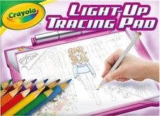 Light up Tracing Pad - Pink, Drawing Pads for Kids, Kids Toys, Light Box, Birthd