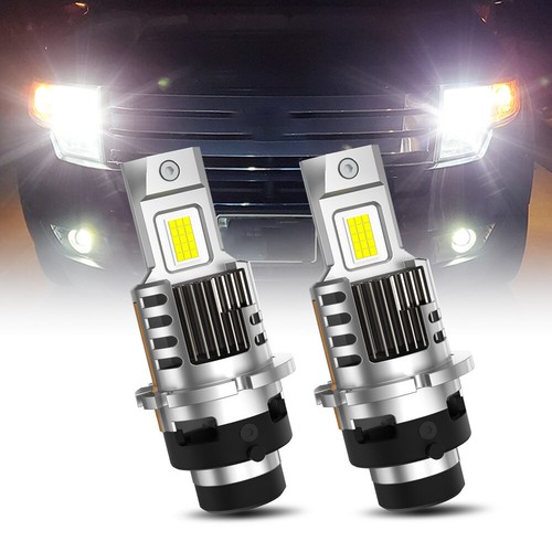 2X D2S D2R LED Headlight Conversion Kit Bulb Replace HID Xenon Super White 6500K