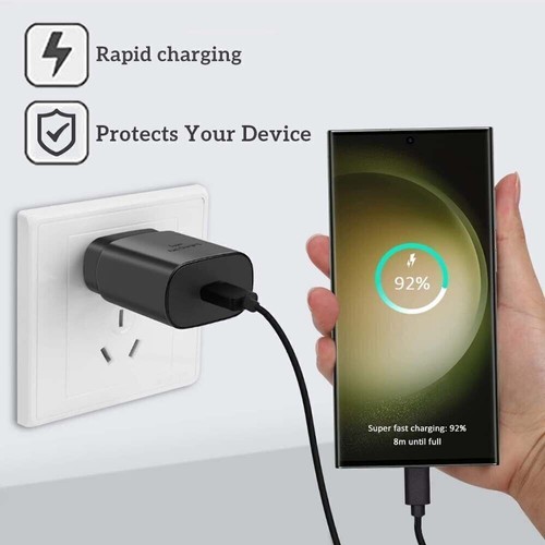 Fast Charging USB C to Type C Cable Cord For Samsung Galaxy S23 S22 Ultra S23+ - Picture 14 of 26