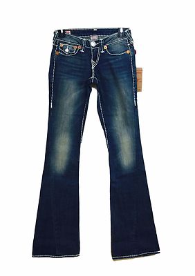100% TRUE RELIGION Brand Jeans Joey Twisted Super T Stitch