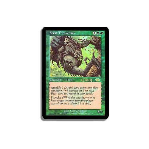 MTG FOIL Feral Throwback Prerelease Legions - Promo: Date Stamped #126 - Picture 1 of 1