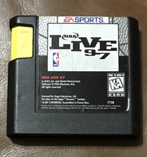 NBA Live 97 (Sega Genesis, 1996) EA Sports Basketball Game Cartridge - Untested