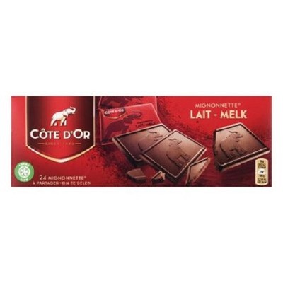 Шоколад cote d'or молочный мини-плитки 240г (5410081206201)