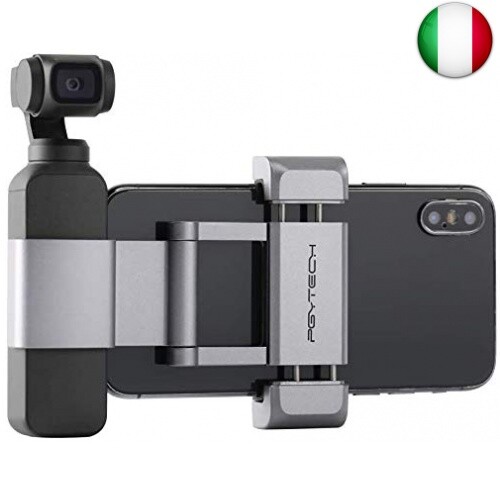 Hensych per PGYTECH per Osmo Pocket/Osmo Pocket 2 Phone Holder +,Porta telefono