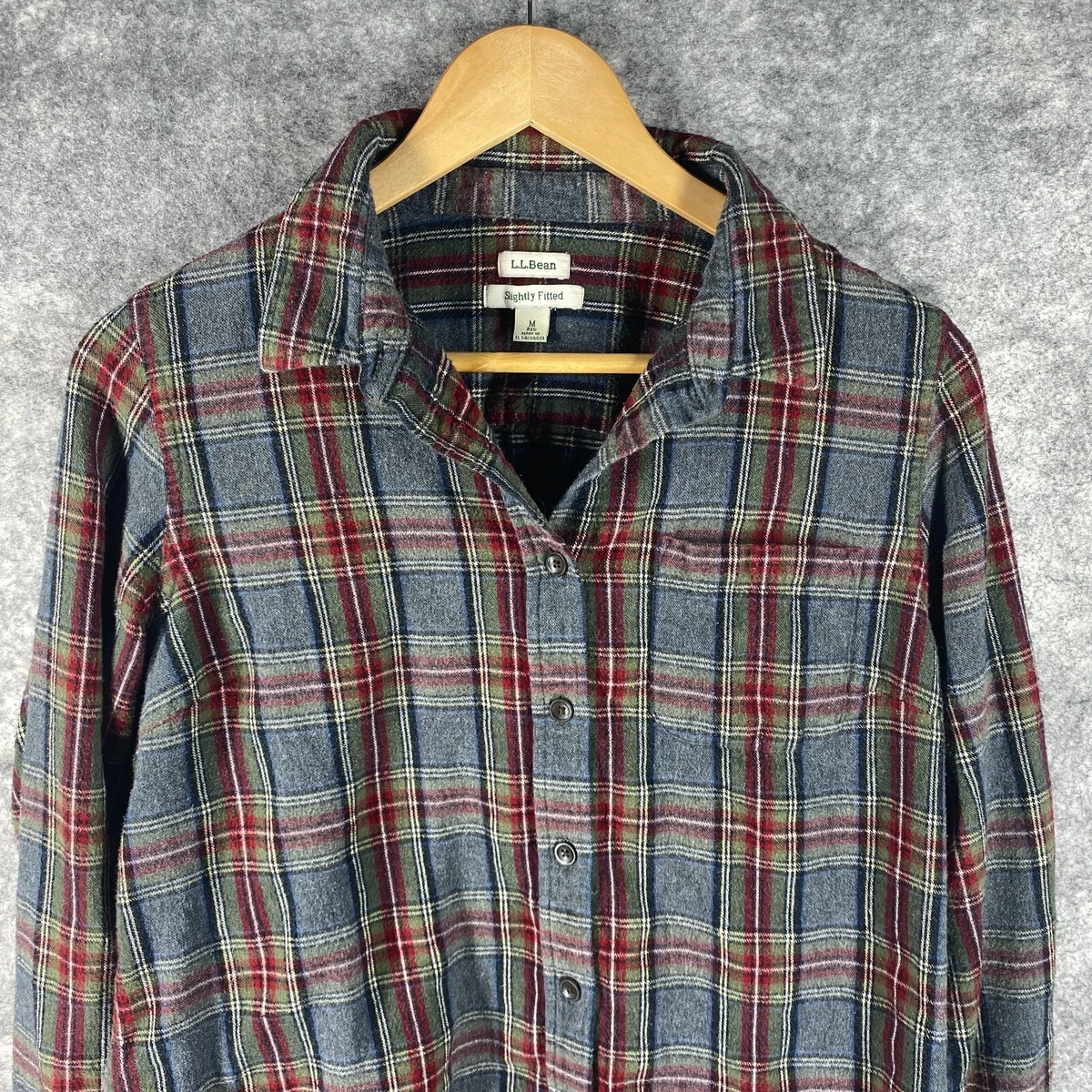 ll bean womens flannel