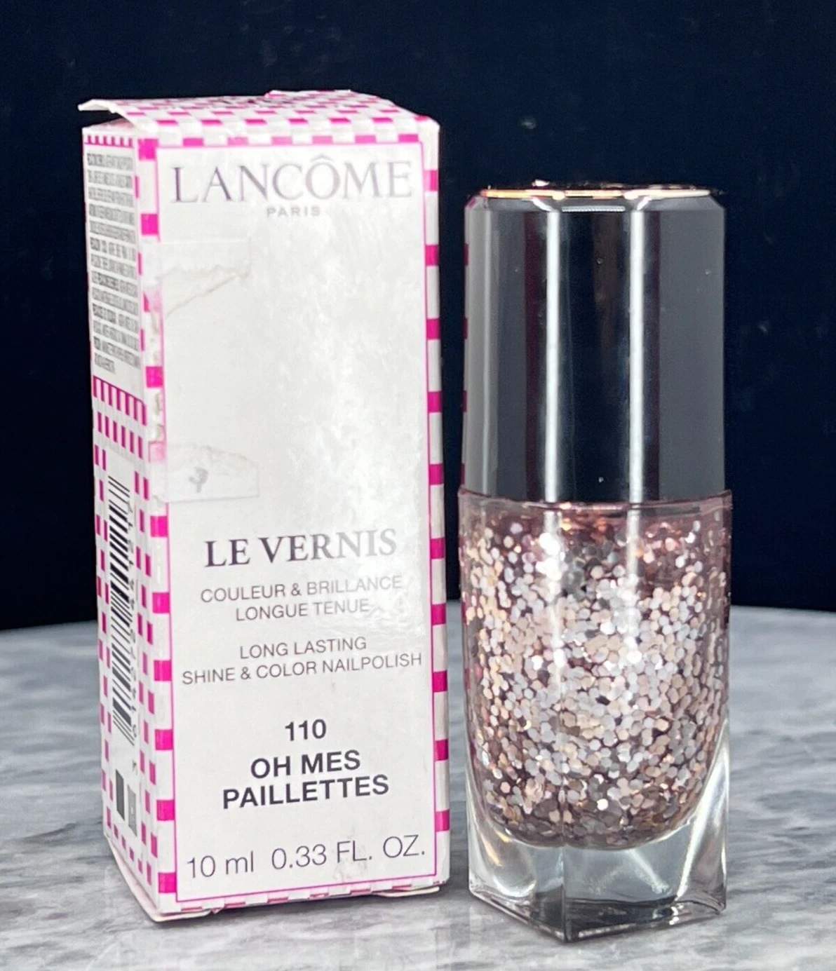 LANCOME Oh Mes Paillettes #110 Le Vernis Long Lasting Shine & Color Nail Polish
Opens in a new windo