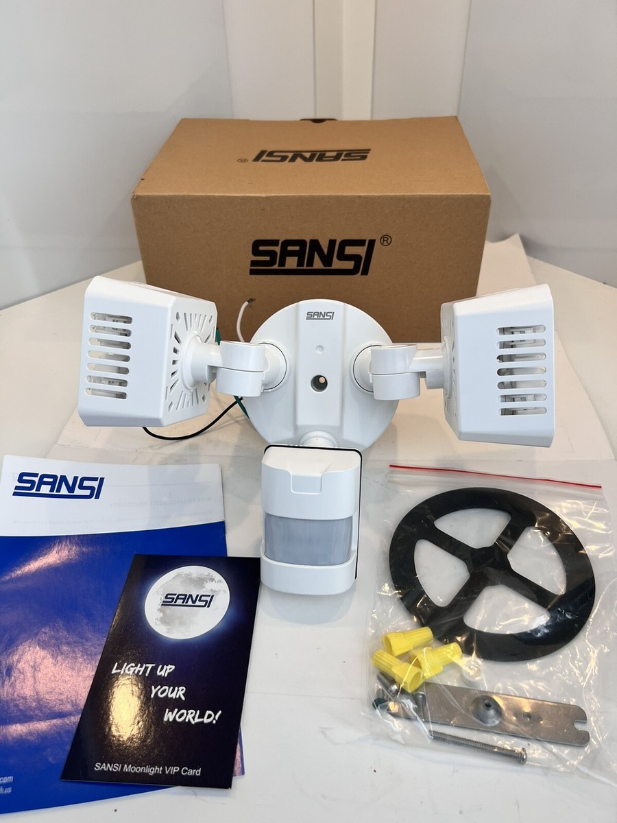 Sansi 36W Motion Sensor LED Floodlight – 3600LM, Dusk To Dawn, Outdoor Waterproof