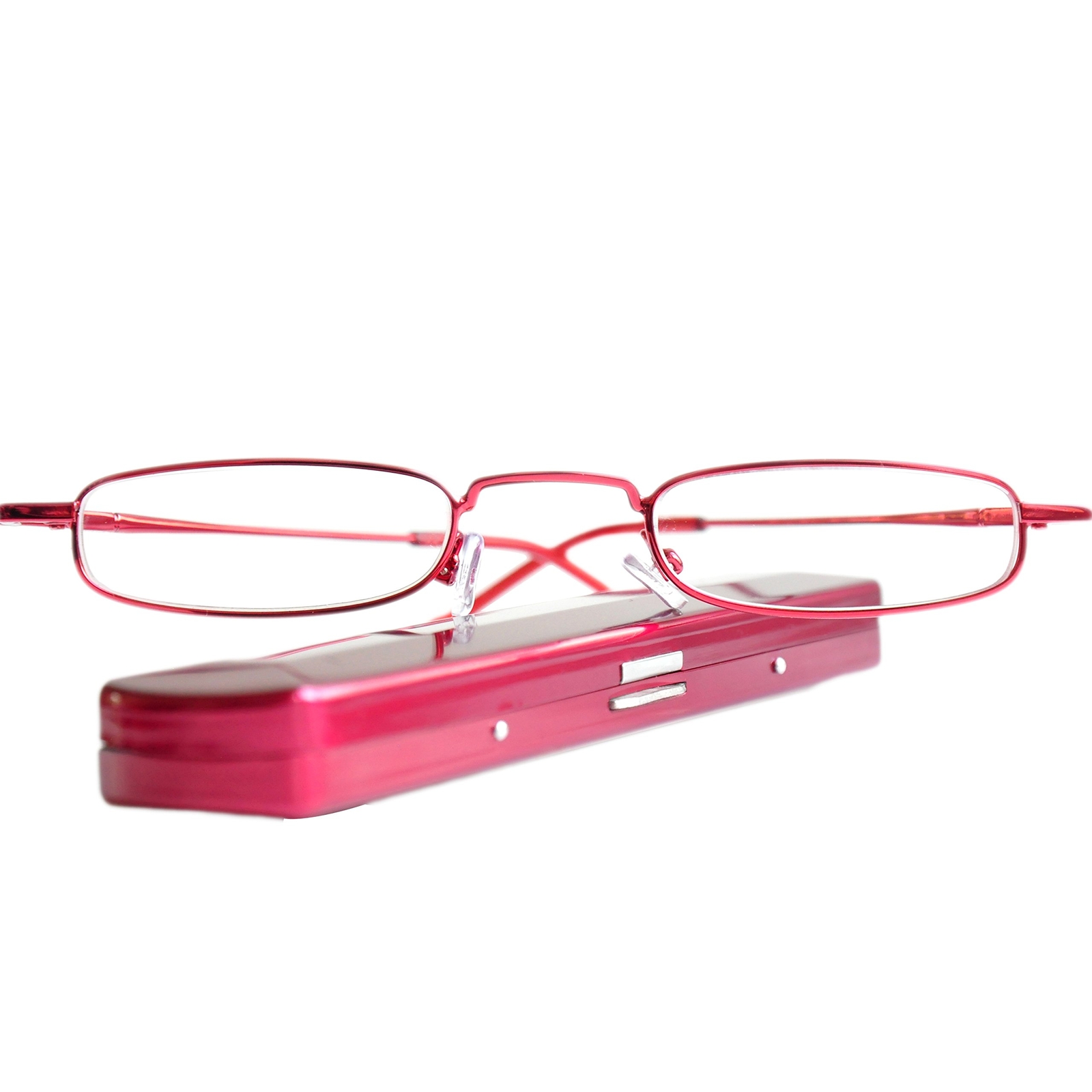 Mini Brille Mini Occhiali da Lettura Leggeri, Montatura in Acciaio (u9v)