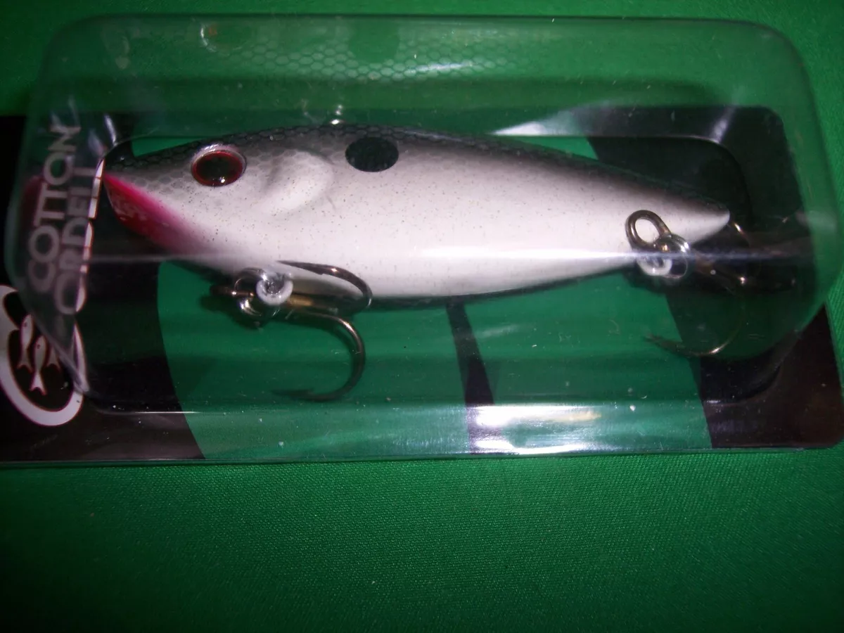 Cordell Rattle Spot Rattle Trap - Glitter Shad 3 Bass Fishing Lure Fish  Bait