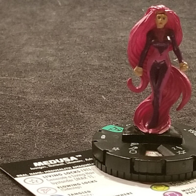 Marvel Heroclix MEDUSA - 030 Uncommon - Black Panther & Illuminati Set #30