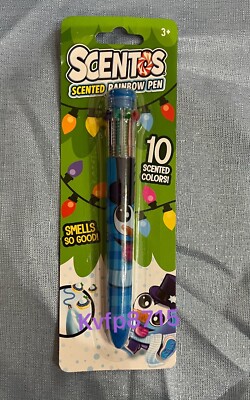 Scentos Scented Pen 10 Scented Colors & Individually Scented Like Candy