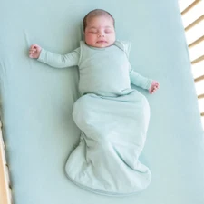 Kyte Baby Sleep Bag Wearable Blanket Double Zip Sleeveless Sage Large 2.5 Tog