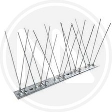 DISSUASORI PER PICCIONI CON BASE INOX 25 METRI, ALLONTANA PICCIONI COLOMBI 26567