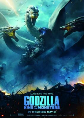 Godzilla King Of The Monsters 2019 Teaser Poster A5 A4 A3 A2 A1 | eBay