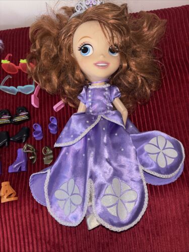 Disney Prinzessin Puppen Elsa und Sofia die erste sprechende Puppe & Boxy Doll Konvolut - Bild 6 von 6