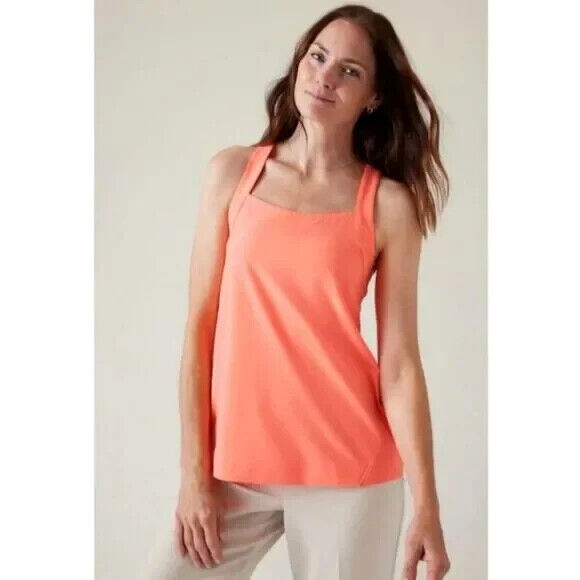 シャツタンク ATHLETA Arrival Tank XL 16 Orange NWT Retail $75 | eBay