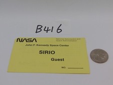 Original Nasa Space Program Obsolete Access Sirio Guest Souvenir