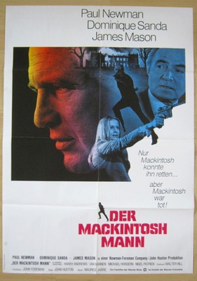  movie poster The MacKintosh Man / Der Mackintosh Mann  P.Newman