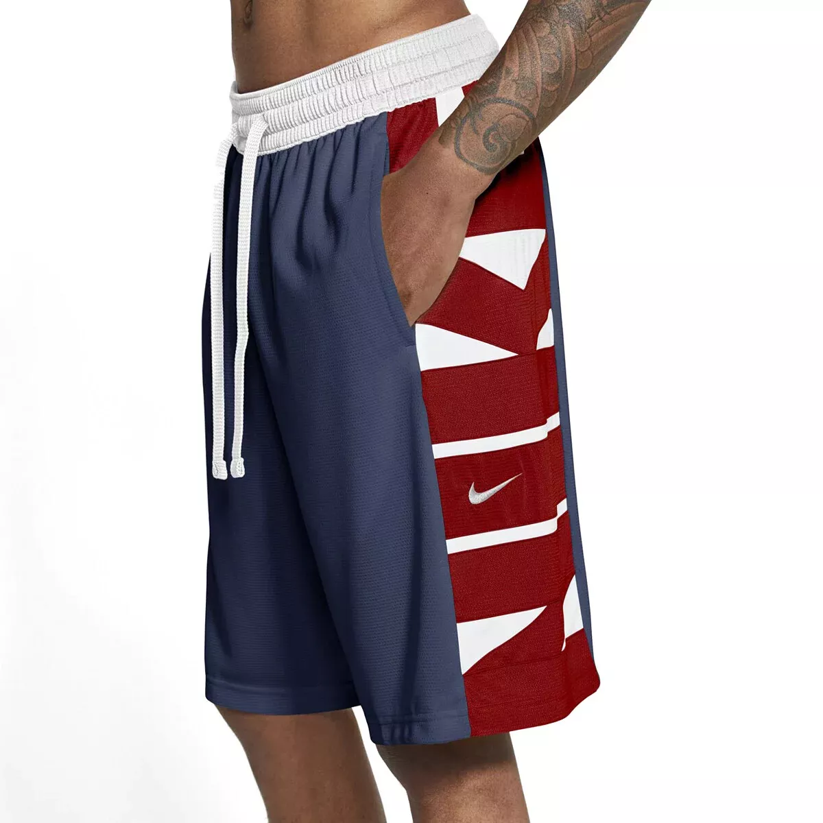 Nike jersey top shorts navy