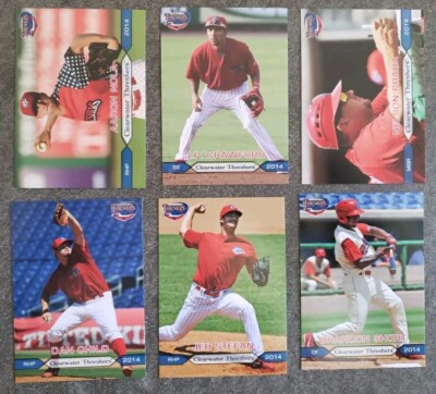 2014 Clearwater Threshers SINGLE CARDS from Team Card Set - CHOOSE YOUR PLAYER
