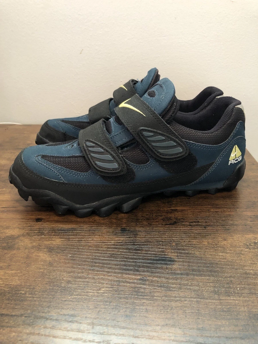 ACG Mens Mountain Bike Cycling Athletic Shoes Blue Black 10.5 | eBay