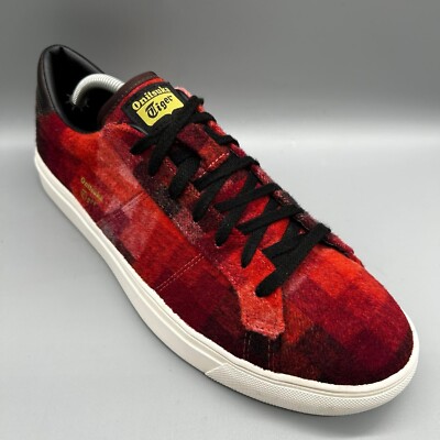 Asics Onitsuka Tiger Lawnship 2.0 1183A520 rot festliche Grüße Herren UK 9,5