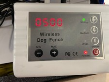Justpet Wireless Dog Fence M-3 with 1 Collar For Dogs - Open Box New