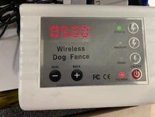 Justpet Wireless Dog Fence M-3 with 1 Collar For Dogs - Open Box New