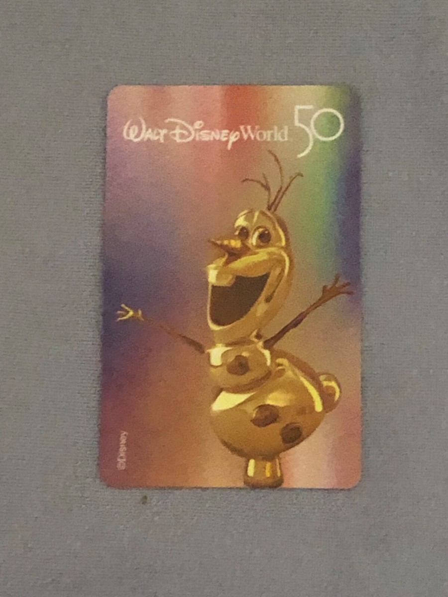 Walt Disney World 50th Anniversary & Theme Park Cards - Pick a