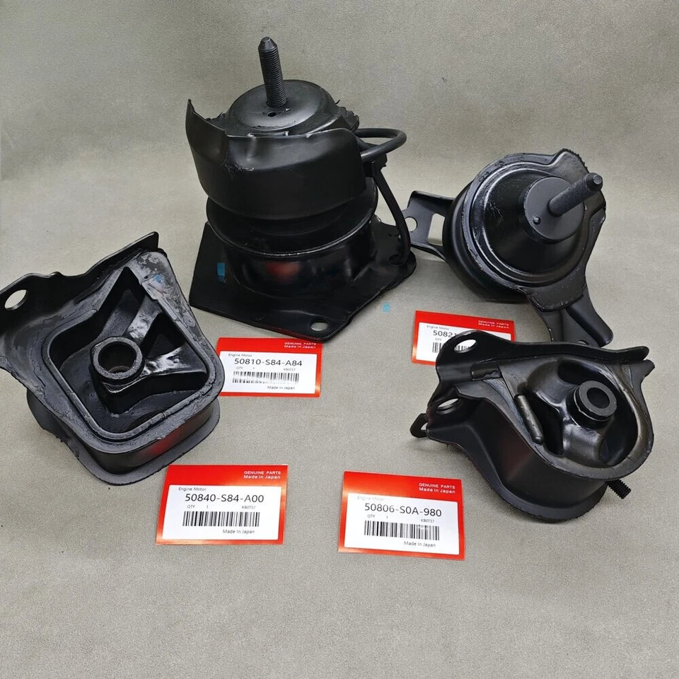 New 4PCS Engine & Trans Motor Mounts For 98-02 Honda Accord 2.3L I4 Auto Trans Foto 2 de 4
