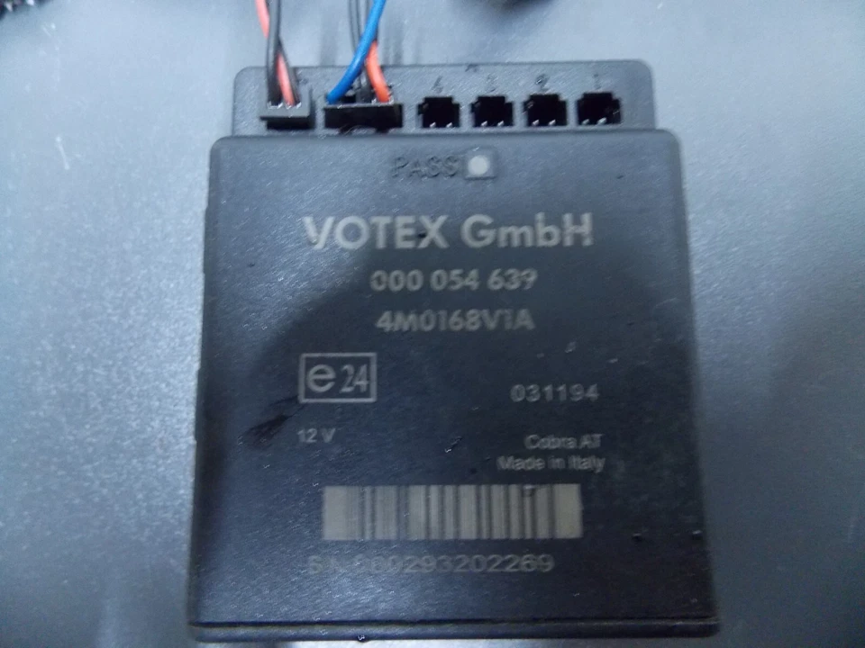 VW Passat B6 Steuergerät Einparkhilfe Parktronic 000054639 4m0168v1a Kabelbaum - Bild 4 von 4