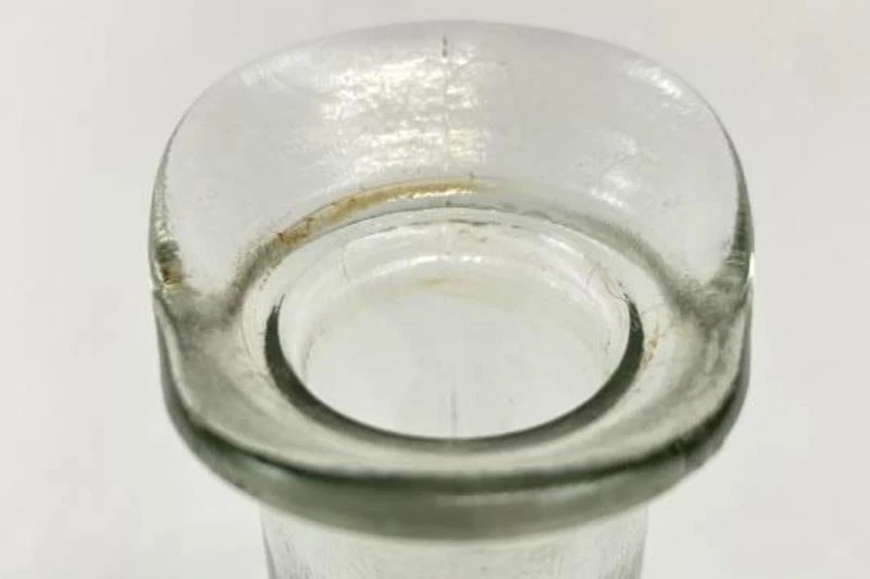 Vtg Anchor Hocking Cristal Vinagrera Decantador para Aceite/Vinegar - Usada , - Imagen 4 de 4